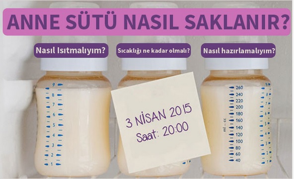 Anne Sütü Saklama Koşulları